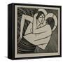 Stay Me with Apples, 1925-Eric Gill-Framed Stretched Canvas