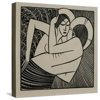 Stay Me with Apples, 1925-Eric Gill-Stretched Canvas