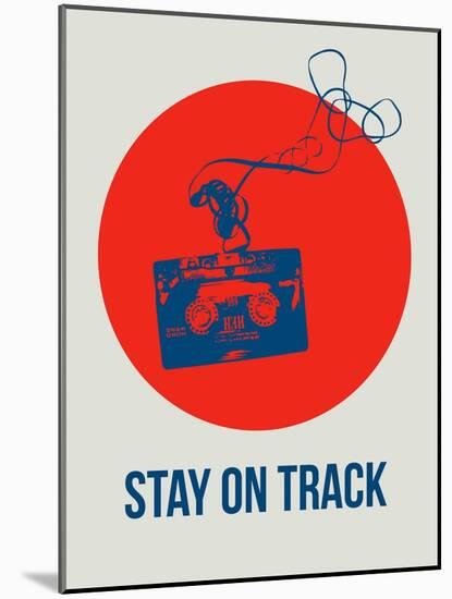 Stay on Track Circle 1-NaxArt-Mounted Art Print