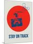 Stay on Track Circle 1-NaxArt-Mounted Art Print