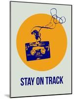 Stay on Track Circle 2-NaxArt-Mounted Art Print