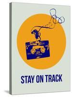 Stay on Track Circle 2-NaxArt-Stretched Canvas