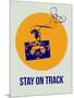 Stay on Track Circle 2-NaxArt-Mounted Art Print