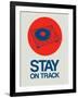 Stay on Track Record Player 1-NaxArt-Framed Art Print