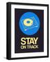 Stay on Track Record Player 2-NaxArt-Framed Art Print