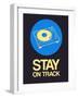 Stay on Track Record Player 2-NaxArt-Framed Art Print