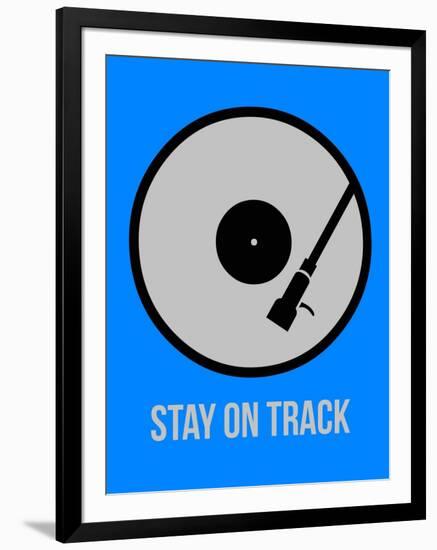 Stay on Track Vinyl 2-NaxArt-Framed Art Print