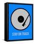 Stay on Track Vinyl 2-NaxArt-Framed Stretched Canvas
