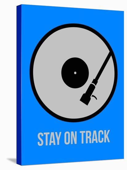 Stay on Track Vinyl 2-NaxArt-Stretched Canvas