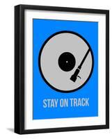 Stay on Track Vinyl 2-NaxArt-Framed Art Print