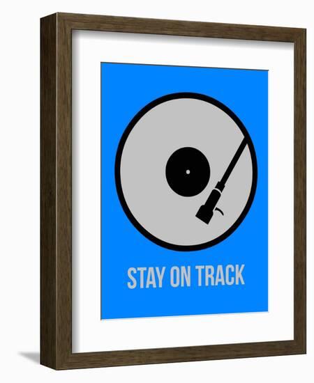 Stay on Track Vinyl 2-NaxArt-Framed Art Print