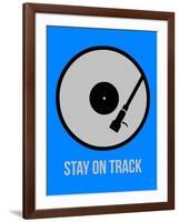 Stay on Track Vinyl 2-NaxArt-Framed Art Print