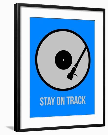 Stay on Track Vinyl 2-NaxArt-Framed Art Print