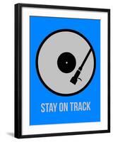 Stay on Track Vinyl 2-NaxArt-Framed Art Print