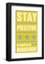 Stay Positive-John Golden-Framed Giclee Print