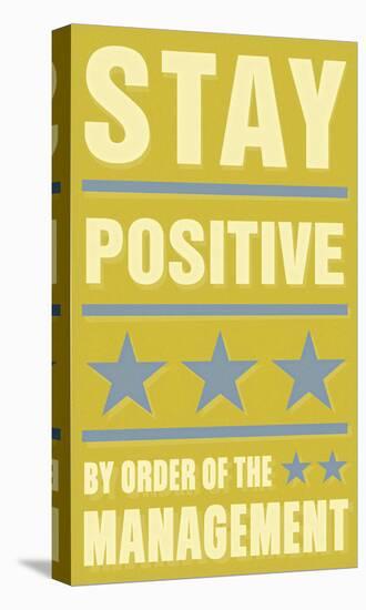 Stay Positive-John Golden-Stretched Canvas