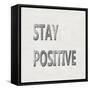 Stay Positive-Jamie MacDowell-Framed Stretched Canvas