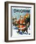 "Stay Santa, Stay!," Country Gentleman Cover, December 1, 1927-Frank Schoonover-Framed Giclee Print