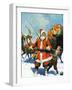 "Stay Santa, Stay!,"December 1, 1927-Frank Schoonover-Framed Giclee Print