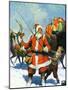 "Stay Santa, Stay!,"December 1, 1927-Frank Schoonover-Mounted Giclee Print