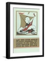 Stay the Course-null-Framed Art Print