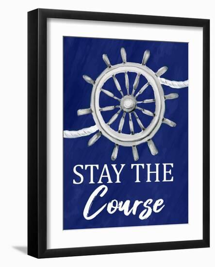 Stay the Course-Kimberly Allen-Framed Art Print