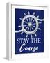 Stay the Course-Kimberly Allen-Framed Art Print