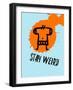 Stay Weird 1-Lina Lu-Framed Art Print