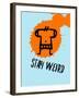 Stay Weird 1-Lina Lu-Framed Art Print