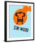 Stay Weird 1-Lina Lu-Framed Art Print