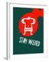 Stay Weird 2-Lina Lu-Framed Art Print