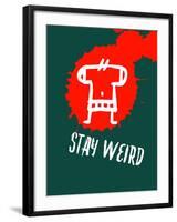 Stay Weird 2-Lina Lu-Framed Art Print