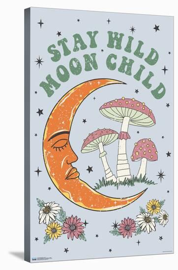 Stay Wild Moon Child-Trends International-Stretched Canvas