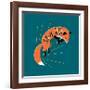 Stay Wild-Michael Buxton-Framed Art Print