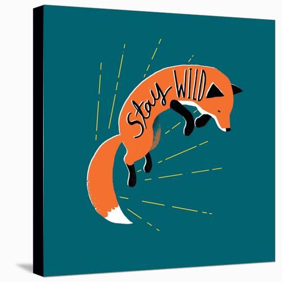 Stay Wild-Michael Buxton-Stretched Canvas