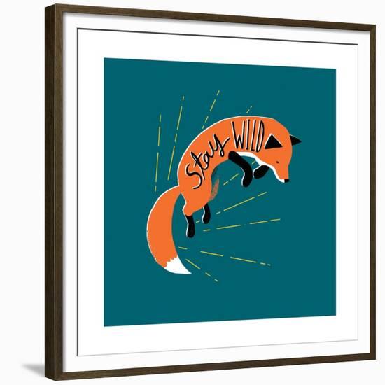Stay Wild-Michael Buxton-Framed Premium Giclee Print