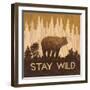 Stay Wild-Arnie Fisk-Framed Art Print