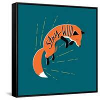 Stay Wild-Michael Buxton-Framed Stretched Canvas