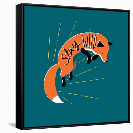 Stay Wild-Michael Buxton-Framed Stretched Canvas