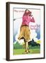 Stay young playing Golf in Germany-null-Framed Art Print