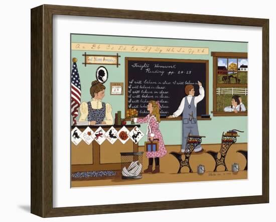 Staying after School-Sheila Lee-Framed Giclee Print