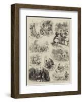 Staying at a Country House, Reminiscences of the Past Autumn-null-Framed Giclee Print