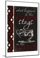 Stays In Kitchen-Diane Stimson-Mounted Print