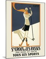 Ste. Croix-Vintage Posters-Mounted Art Print