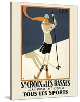 Ste. Croix-Vintage Posters-Stretched Canvas