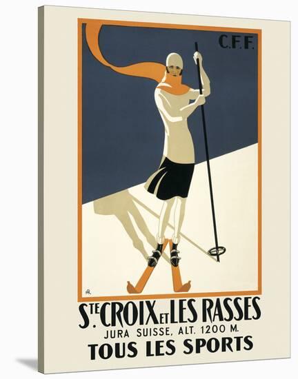 Ste. Croix-Vintage Posters-Stretched Canvas
