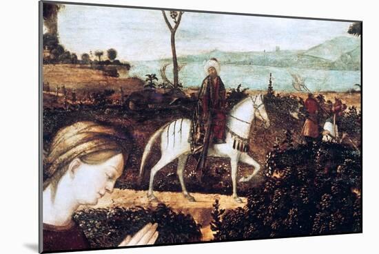 Ste Famille, Detail-Vittore Carpaccio-Mounted Giclee Print