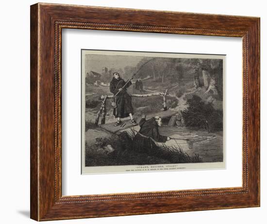 Steady, Brother, Steady-Walter Dendy Sadler-Framed Giclee Print