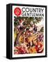 "Stealing Apples," Country Gentleman Cover, October 1, 1937-William Meade Prince-Framed Stretched Canvas