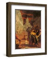 Stealing of the Dead Body of St. Mark-Tintoretto-Framed Art Print